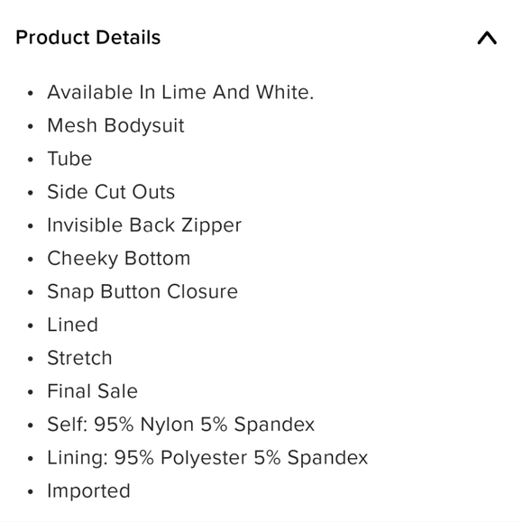 Fashion Nova- We Mesh Together Tube Bodysuit (Lime) *NEW* - Picture 8 of 9